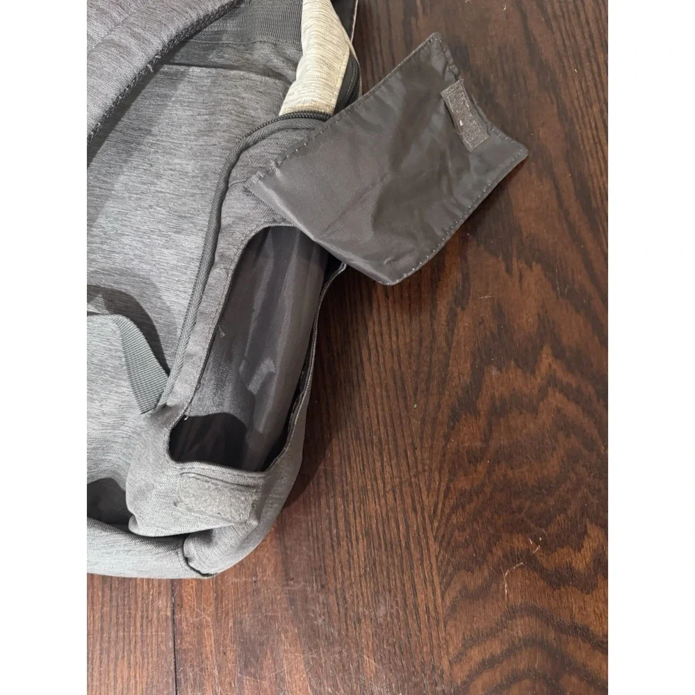 Eddie Bauer Cascade First Adventure Backpack Diaper Bag - Gray Preppy Neutral